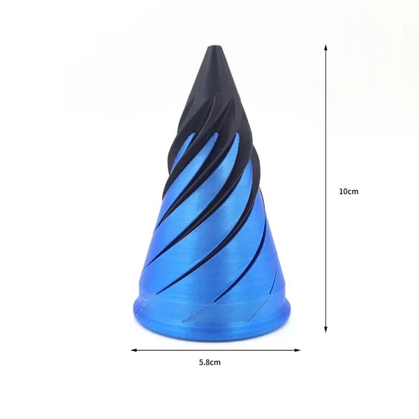 3D Printed Helix Screw Fidget Toy – Satisfying Stress Relief Spinner for Adults & Kids