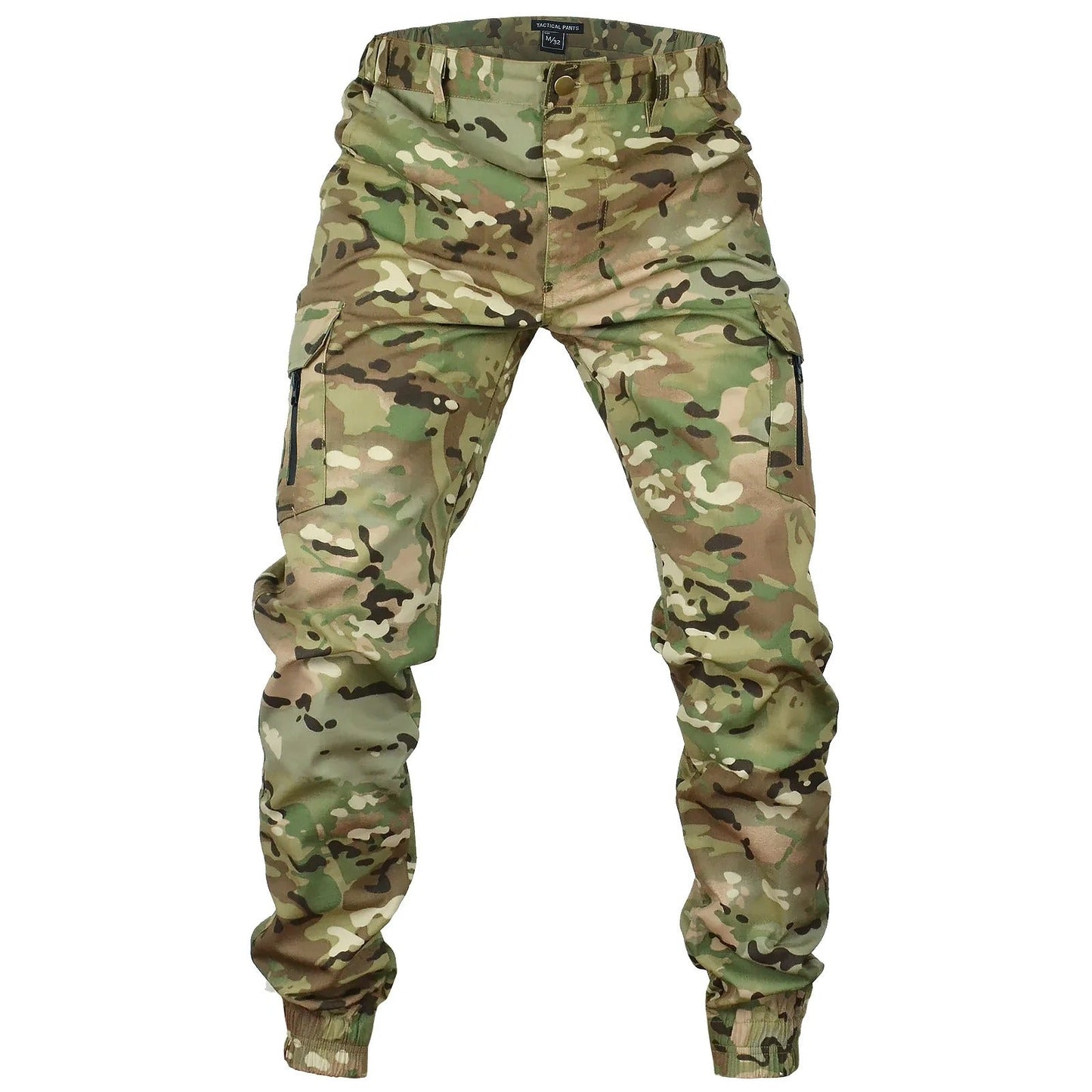 Men’s Tactical Ripstop Cargo Jogger Pants – Durable Outdoor Multi-Pocket Combat Trousers