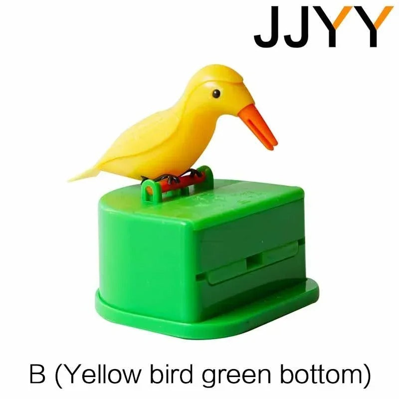Bird toothpick holder