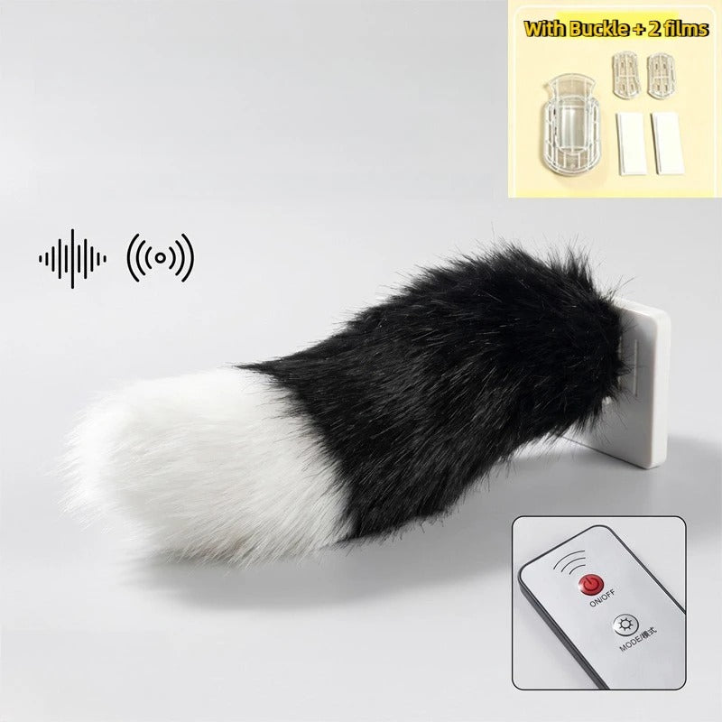 Remote-Control Electric Wagging Tail for Cars & Scooters