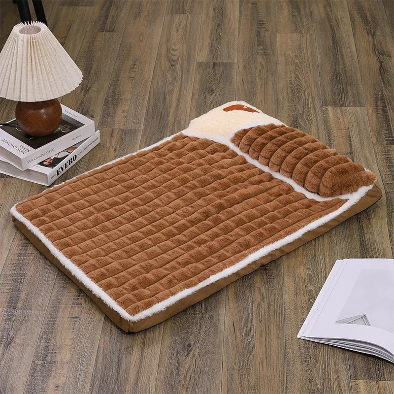 Sleeping Dog Mat – Winter Warm Removable Washable Kennel Mattress