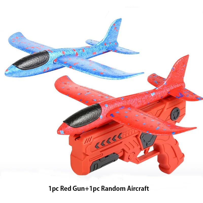 Children's Foam Ejection Aircraft – Flying Glider Launcher Toy
