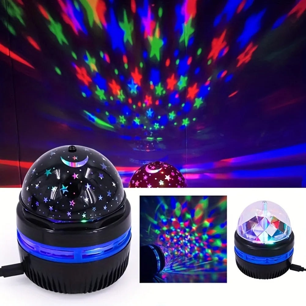 Starry Sky Galaxy Lamp Projector | LED Night Light for Bedroom & Kids Room