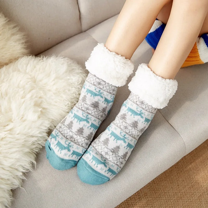 Penguin Plush Slipper Socks – Soft Non-Slip Floor Slippers Short Sock for Women & Girls