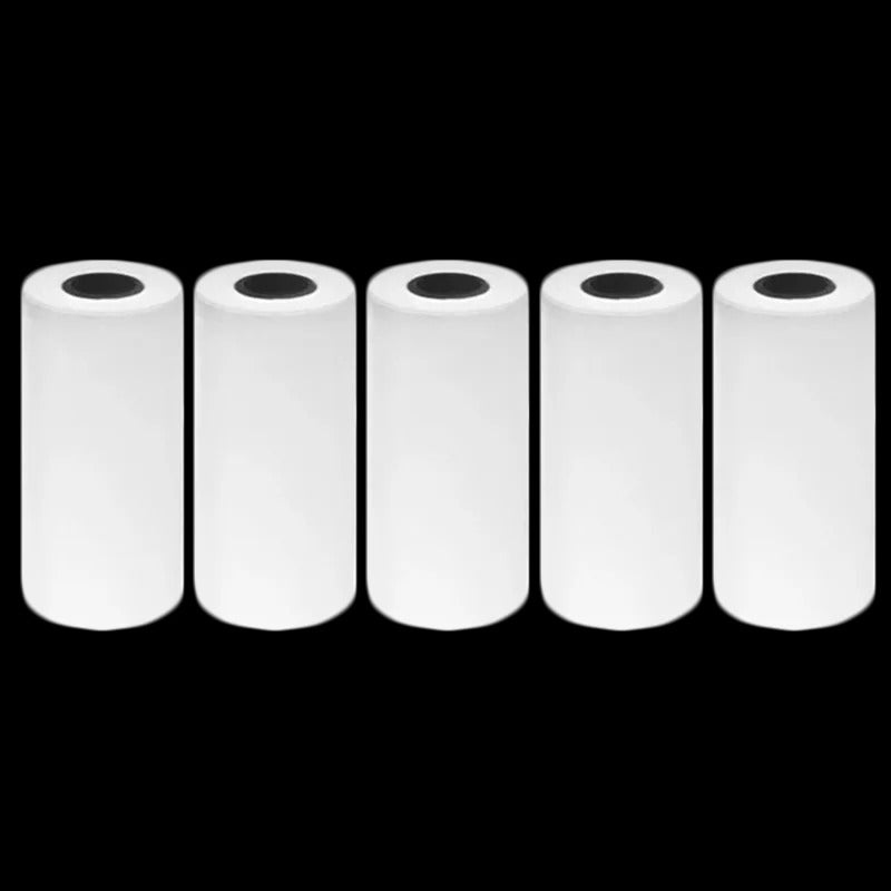 Mini Portable Wireless Bluetooth Thermal Printer – iOS & Android Compatible with Paper Rolls