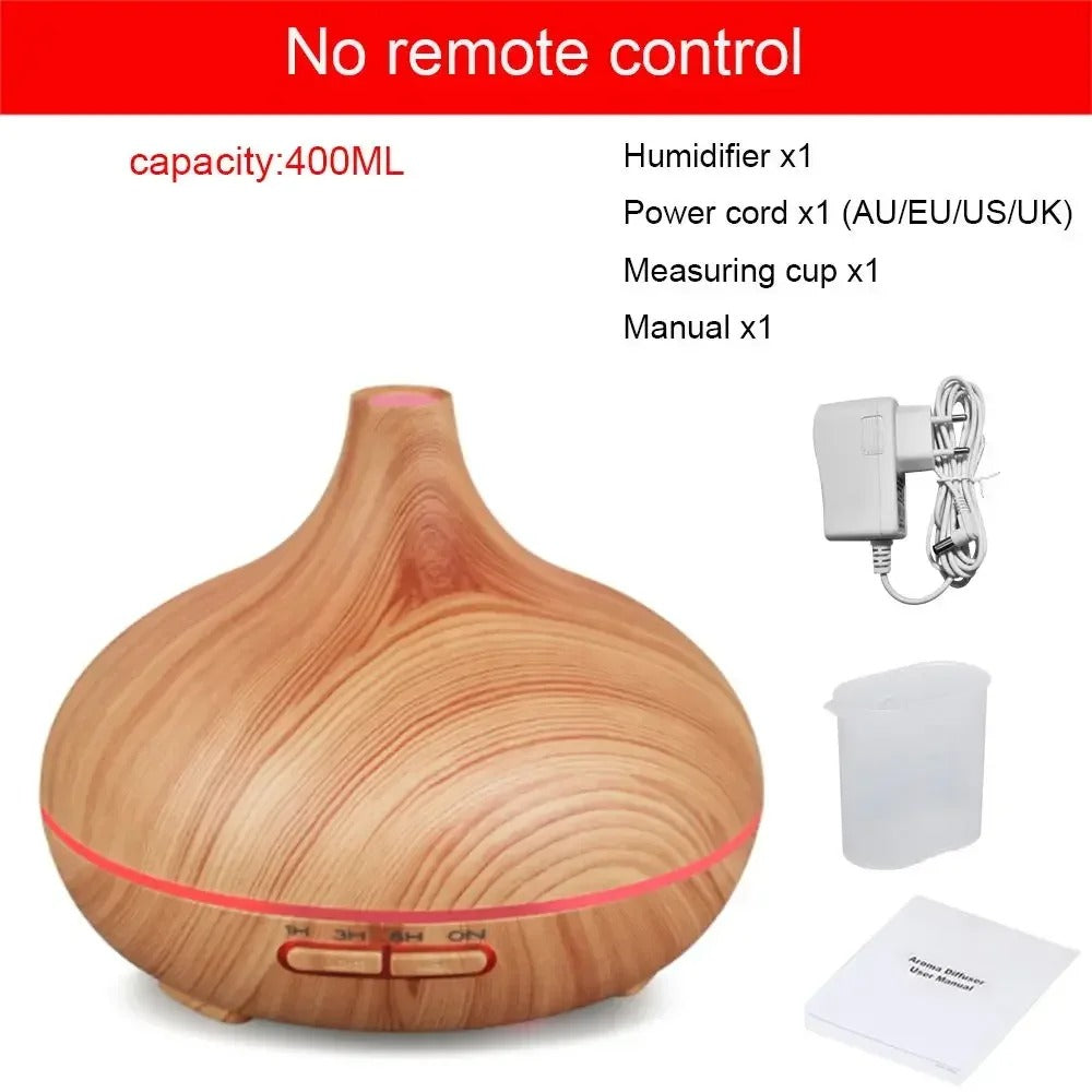 WiFi Smart 550ML Electric Aroma Diffuser & Essential Oil Air Humidifier
