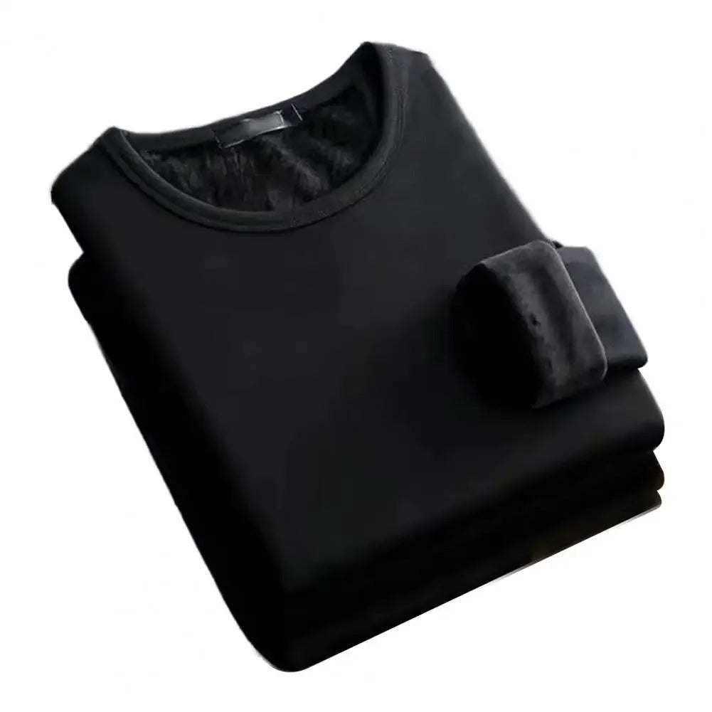 Men’s Winter Thermal Underwear T-Shirt – Long Sleeve Base Layer for Cold Weather