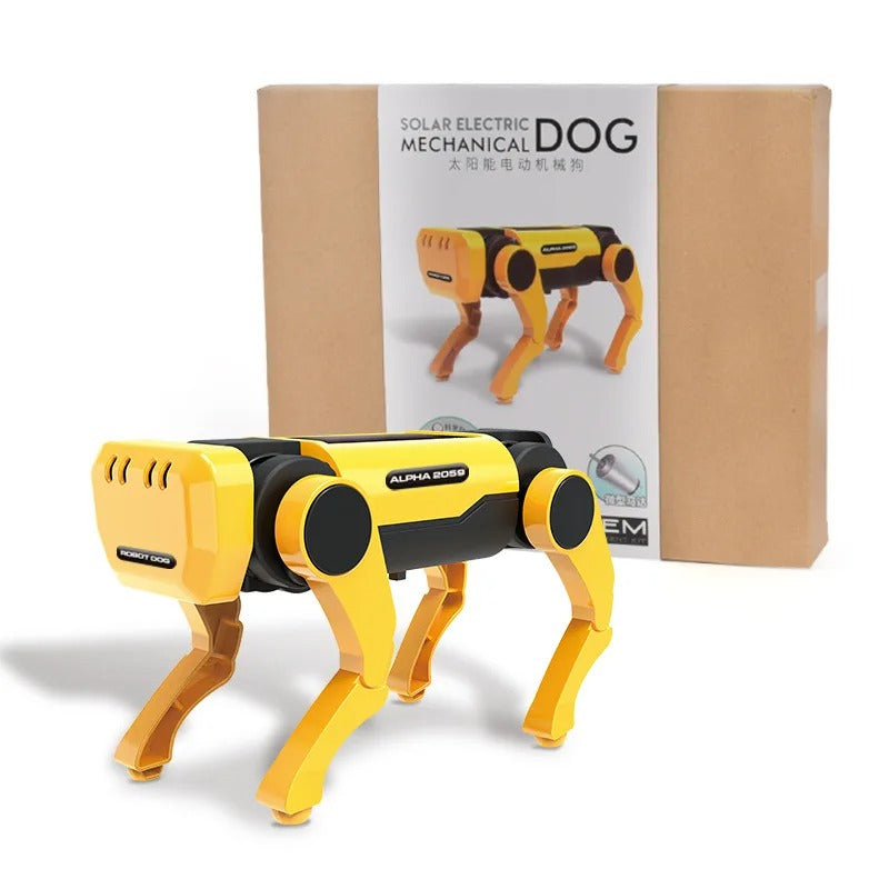 Solar Powered Robot Dog Science Kit | DIY STEM Experiment Toy for Kids