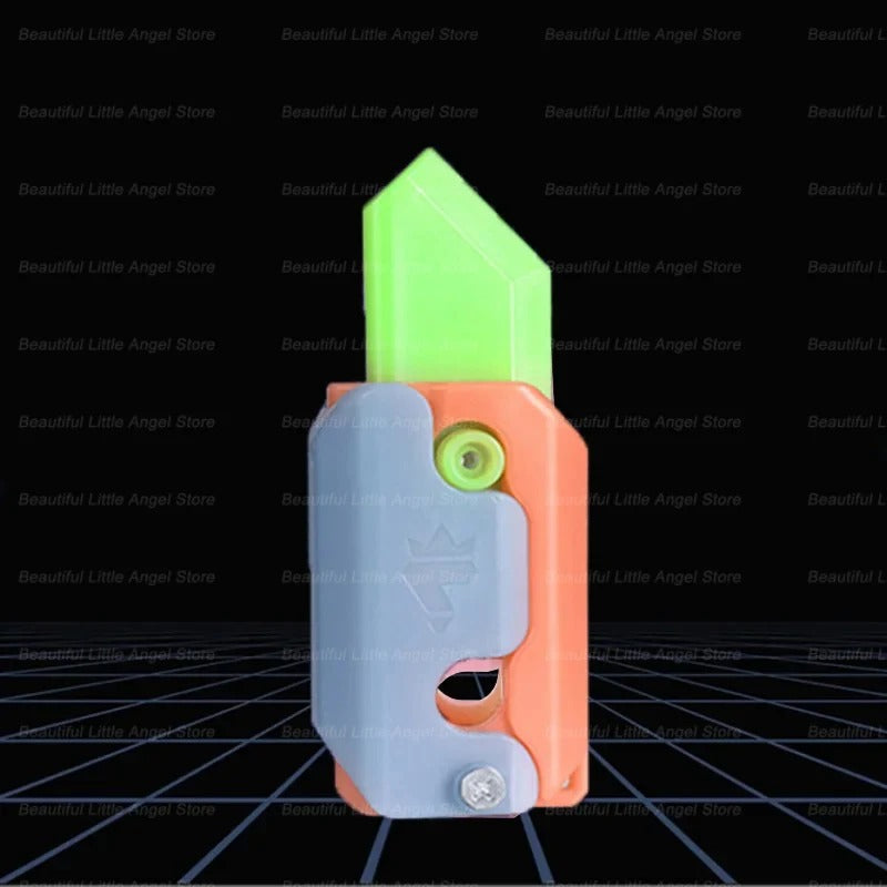 3D Printed Gravity Claw Knife Toy – Stress Relief Fidget Toy