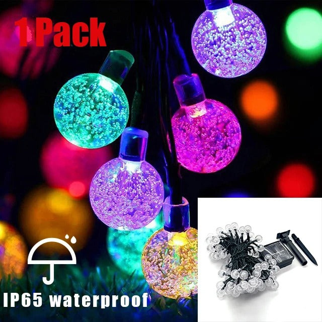 Solar LED Outdoor Fairy String Lights – 20 to 100 LED IP65 Waterproof Garden & Patio Lamps