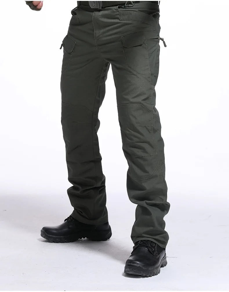 Men’s Classic Tactical Cargo Pants – Durable Multi-Pocket Outdoor Combat Trousers