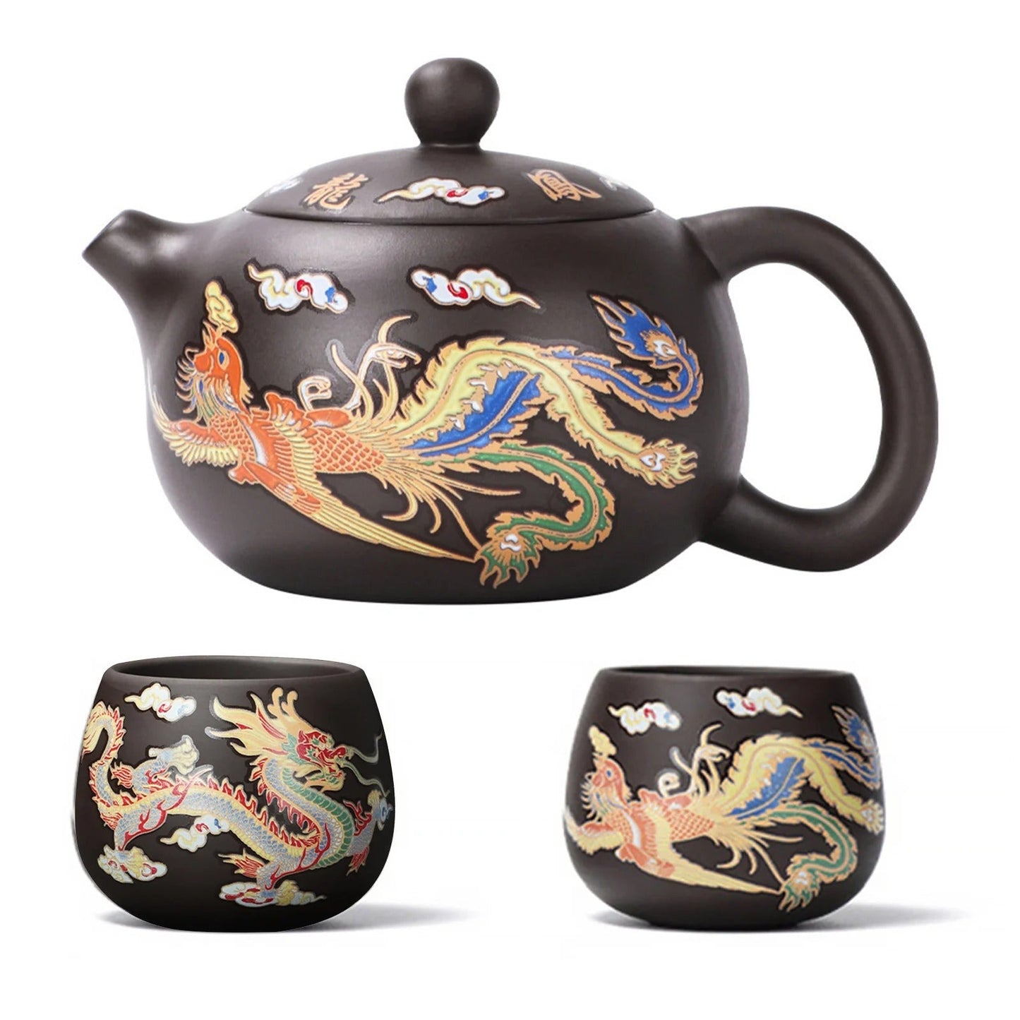 Dragons Colour-Changing Teapot – Magical Heat Sensitive Tea Set