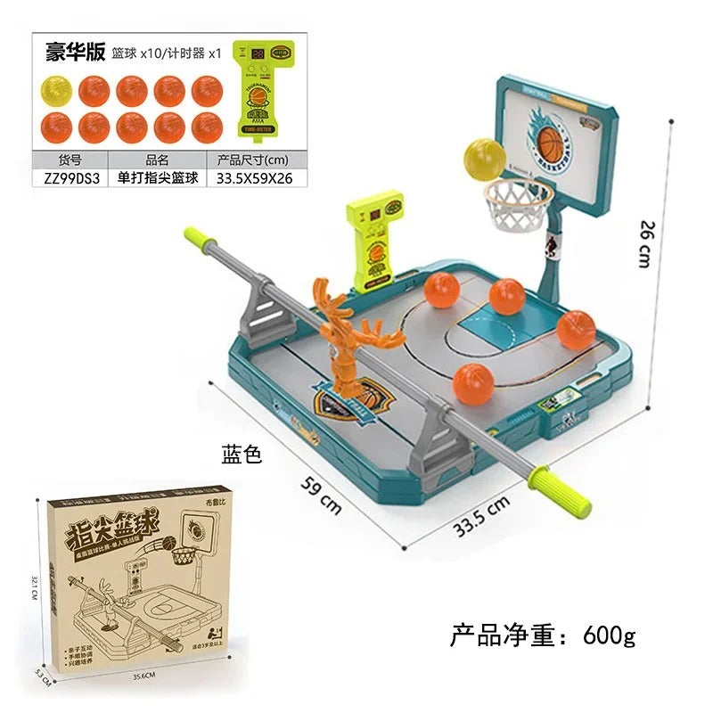 Fingertip Basketball Table Game – Mini Desktop Basketball Toy for Kids, Adults & Office Fun