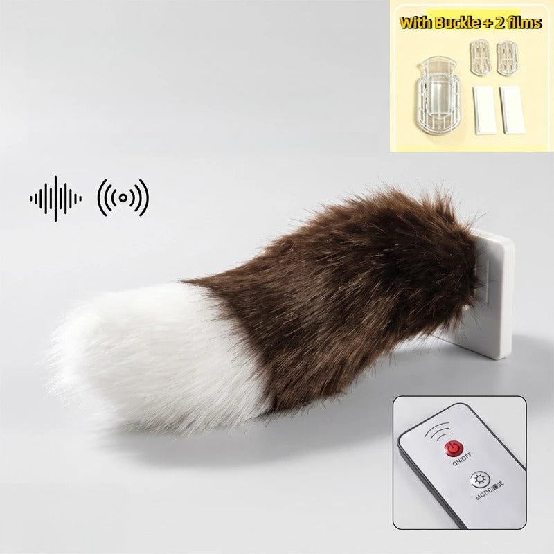 Remote-Control Electric Wagging Tail for Cars & Scooters
