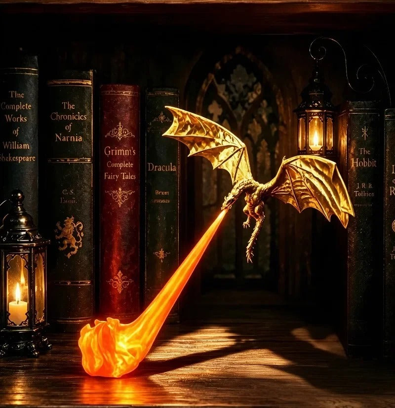 Fire-Breathing Dragon LED Light