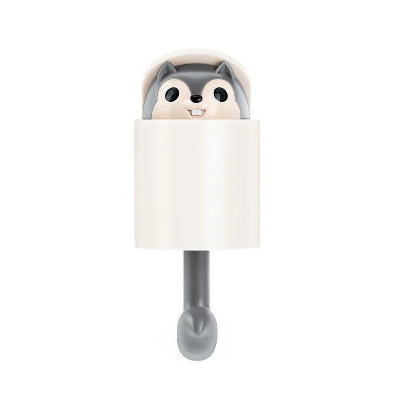 Adhesive Cartoon Cat Hooks