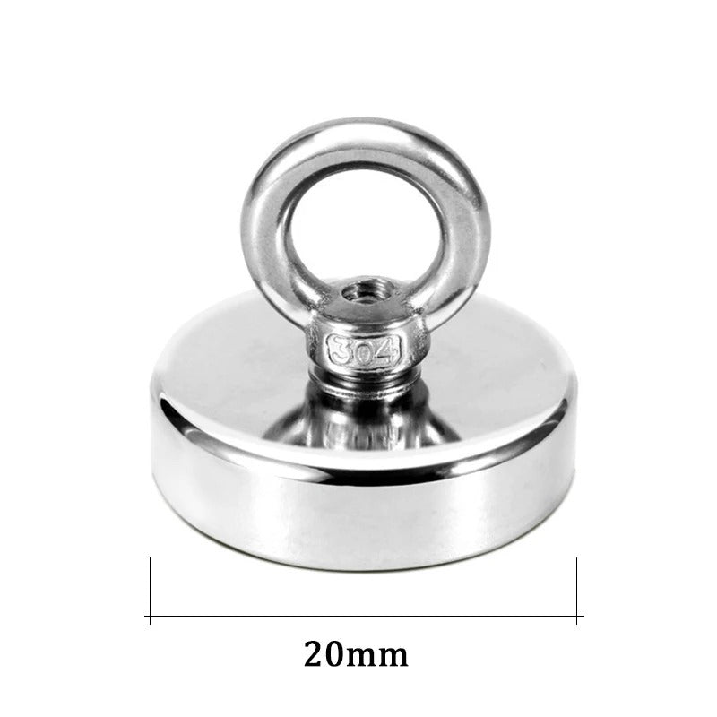 Super Strong Neodymium Fishing Magnets | Heavy-Duty Magnet Fishing Kit