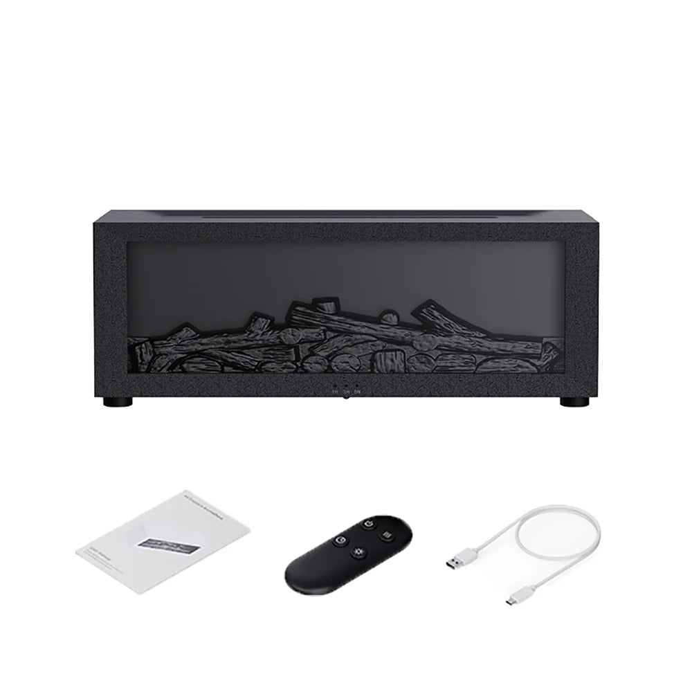 Air Aroma Humidifier Essential Oils Humidifier Flame Fragrance Diffuser