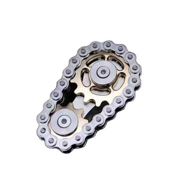 Fidget Slider - Magnetic Push Triangle Metal Stress Relief Toy for ADHD & Anxiety
