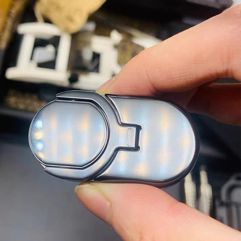 Finger Push Spin Fidget Slider – Stainless Steel Decompression Toy