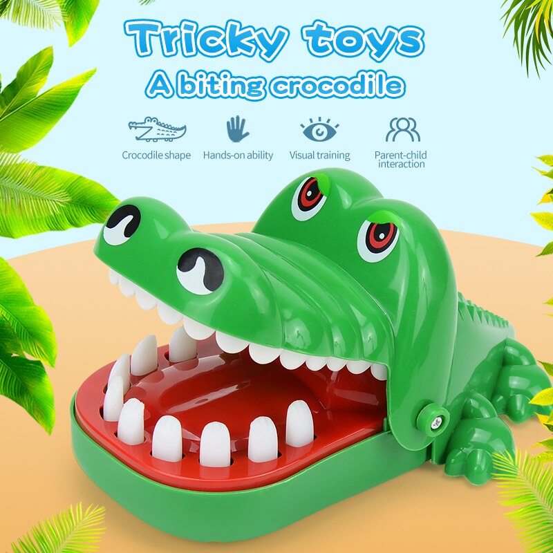 Crocodile Teeth Game - Fun Biting Finger Toy for Kids & Family