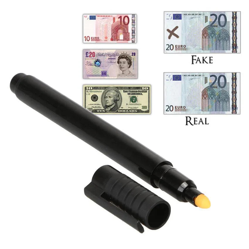 Counterfeit Banknote Detector Pen – Instant Fake Note Checker