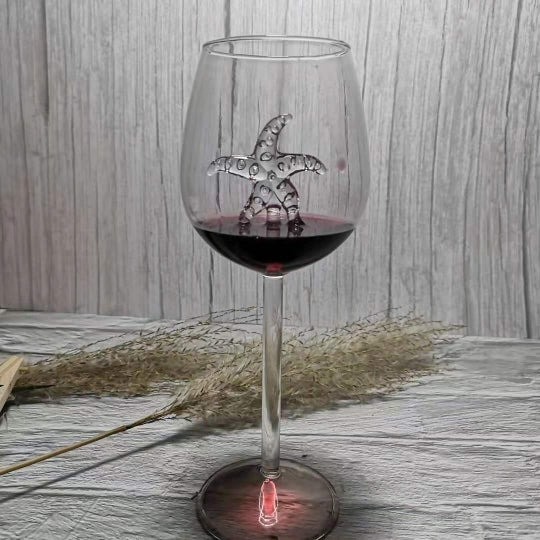 Shark Wine Glass – Novelty Red Wine Glass with Shark Design