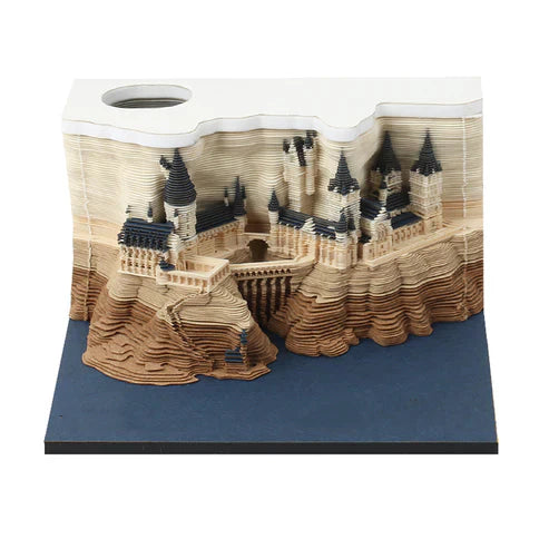 3D Magic Hogwarts Castle Notepads - Wizarding World Memo Pad