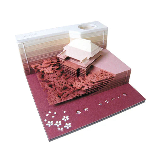3D Magic Hogwarts Castle Notepads - Wizarding World Memo Pad