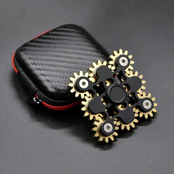 Gears Fidget Spinner – Mechanical Stress Relief Desk Toy