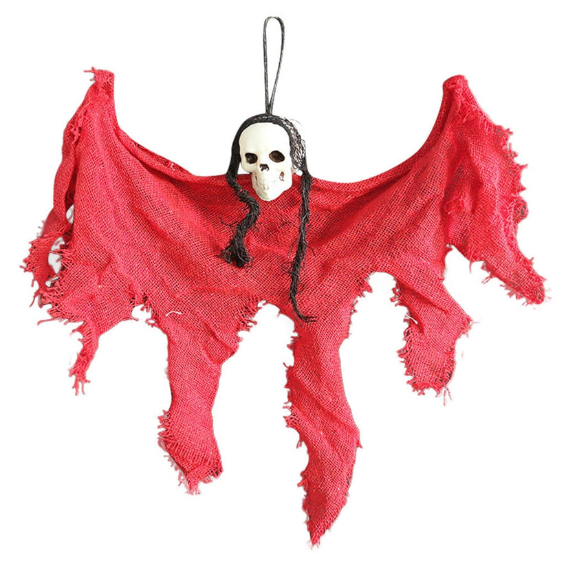 Halloween Skull Ghost Hanging Decoration – Spooky Indoor & Outdoor Festive Decor