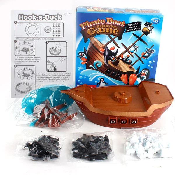 Don't Rock The Boat – Pirate Penguin Balancing Game for Kids & Family