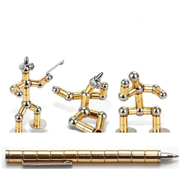 Magnetic Polar Pen – Modular Fidget Pen & Creative Desk Toy