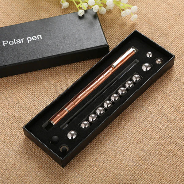 Magnetic Polar Pen – Modular Fidget Pen & Creative Desk Toy