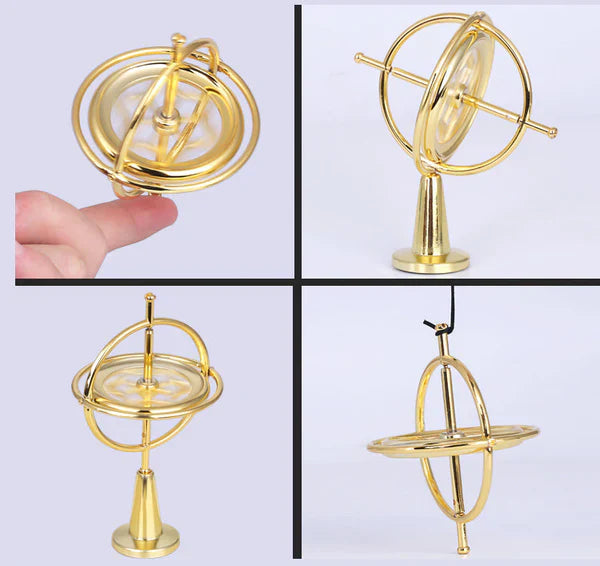 Self-Balancing Anti-Gravity Gyroscope Fidget Toy – Stress Relief Decompression Spinning Top