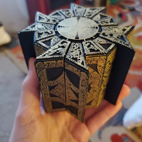 Hellraiser Inspired Lament Configuration Puzzle Box – Collectible Horror Prop & Gothic Gift