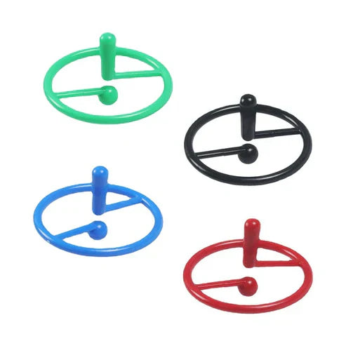 Forever Spinning Tops Toy - Exclamation Mark Optical Illusion Spin Top Fidget Toy for Kids & Adults