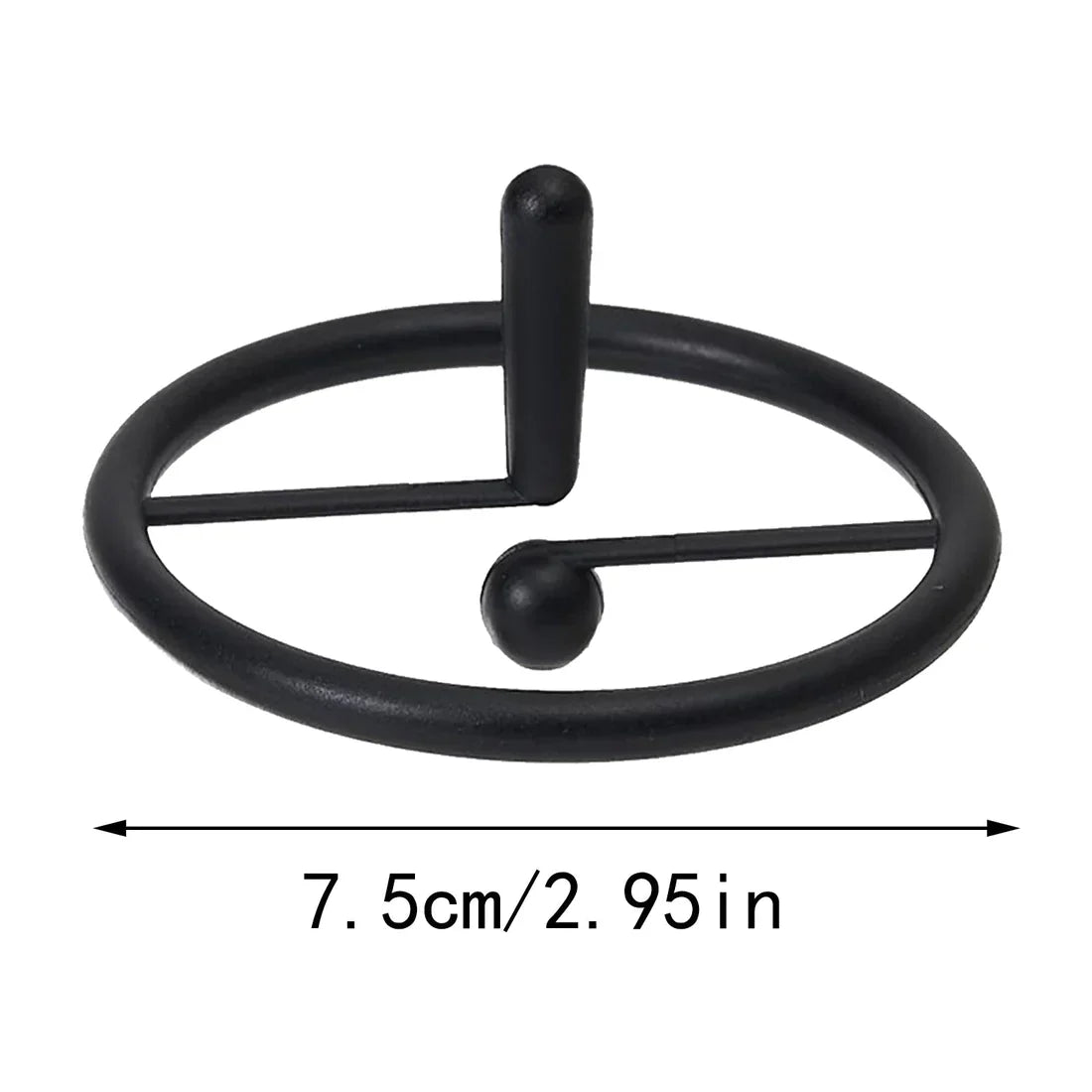 Forever Spinning Tops Toy - Exclamation Mark Optical Illusion Spin Top Fidget Toy for Kids & Adults