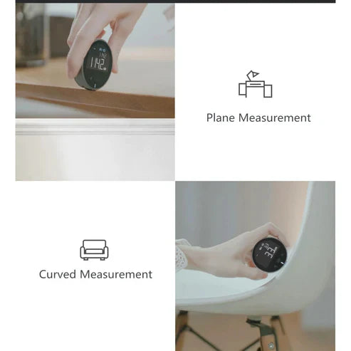 Curved Surface Electronic Ruler – HD LCD Digital Measuring Tool