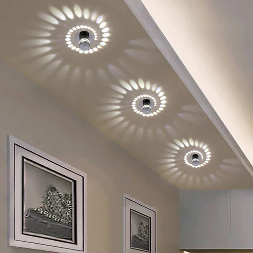 Amazing Spiral Decorating Wall Lamp - Modern LED Wall Light