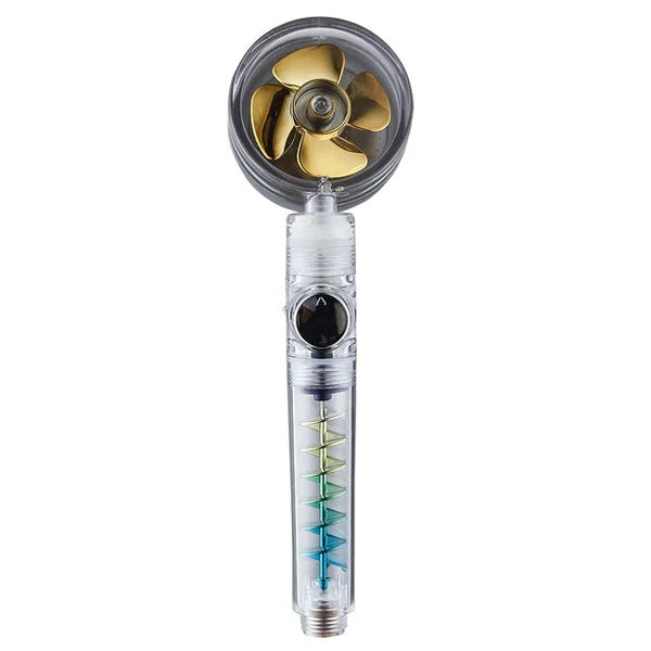 High Pressure Turbo Shower Head – Handheld Hydro Jet with Water Filter