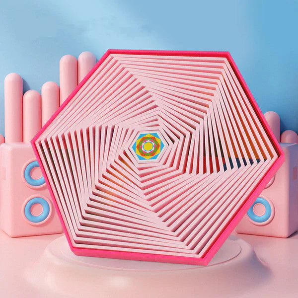 Magnetic Hexagon Fidget Toy – Sensory Stress Relief Desk Gadget