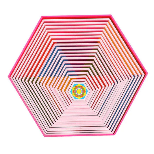 Magnetic Hexagon Fidget Toy – Sensory Stress Relief Desk Gadget
