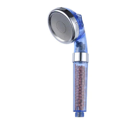 Anion Filter Shower Head with 3 Mode High Pressure - Water Purifying Showerhead