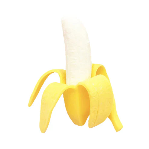 Elastic Peeled Banana Prank Toy – Squishy Stretchy Stress Reliever & Fidget Fun