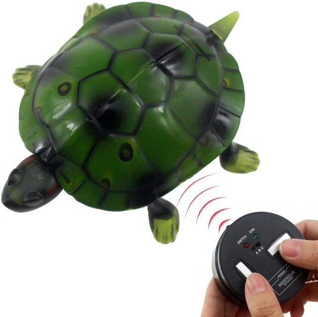 RC Remote Control Turtle Prank Toy – Realistic Tortoise for Kids & Pranksters