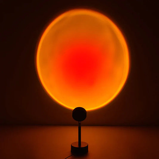 Sunset Projection Lamp - Romantic Sunset Light for Room Ambiance & Photography