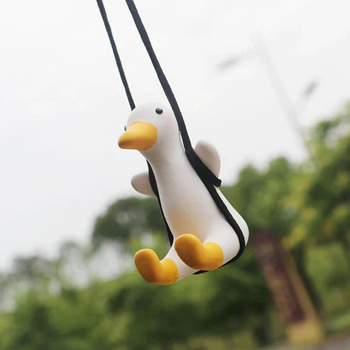 Swinging Duck Aromatherapy - Cute Car Air Freshener & Decoration