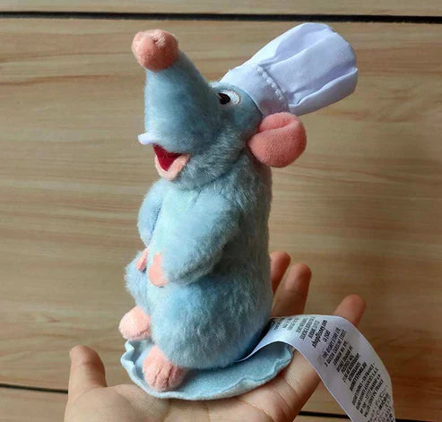 Chef Remy Magnetic Shoulder Plush – Ratatouille Stuffed Toy Buddy