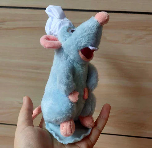 Chef Remy Magnetic Shoulder Plush – Ratatouille Stuffed Toy Buddy